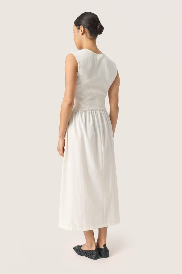 SL SIMONE DRESS | WHISPER WHITE