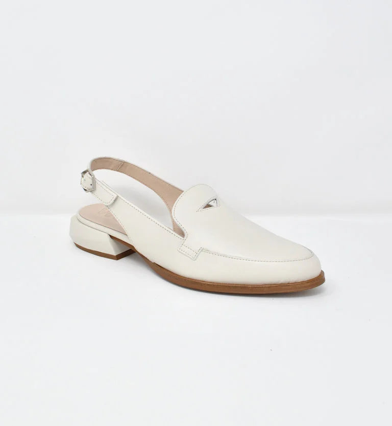 WONDERS ISEO SLINGBACK LOAFER | IVORY