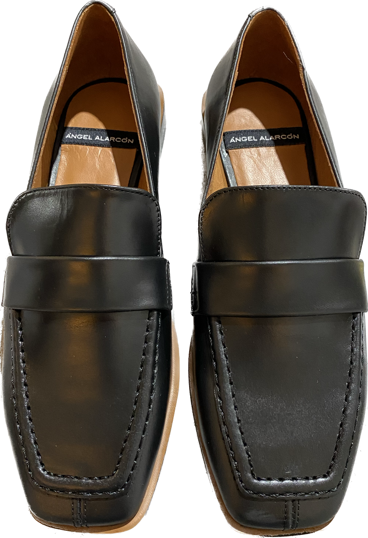 ANGEL ALARCON CURIE LOAFER | BLACK