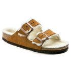 BIRKENSTOCK ARIZONA SHEARLING SUEDE LEATHER | MINK