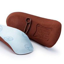 BIRKENSTOCK BLUE FOOTBED TRADITIONAL
