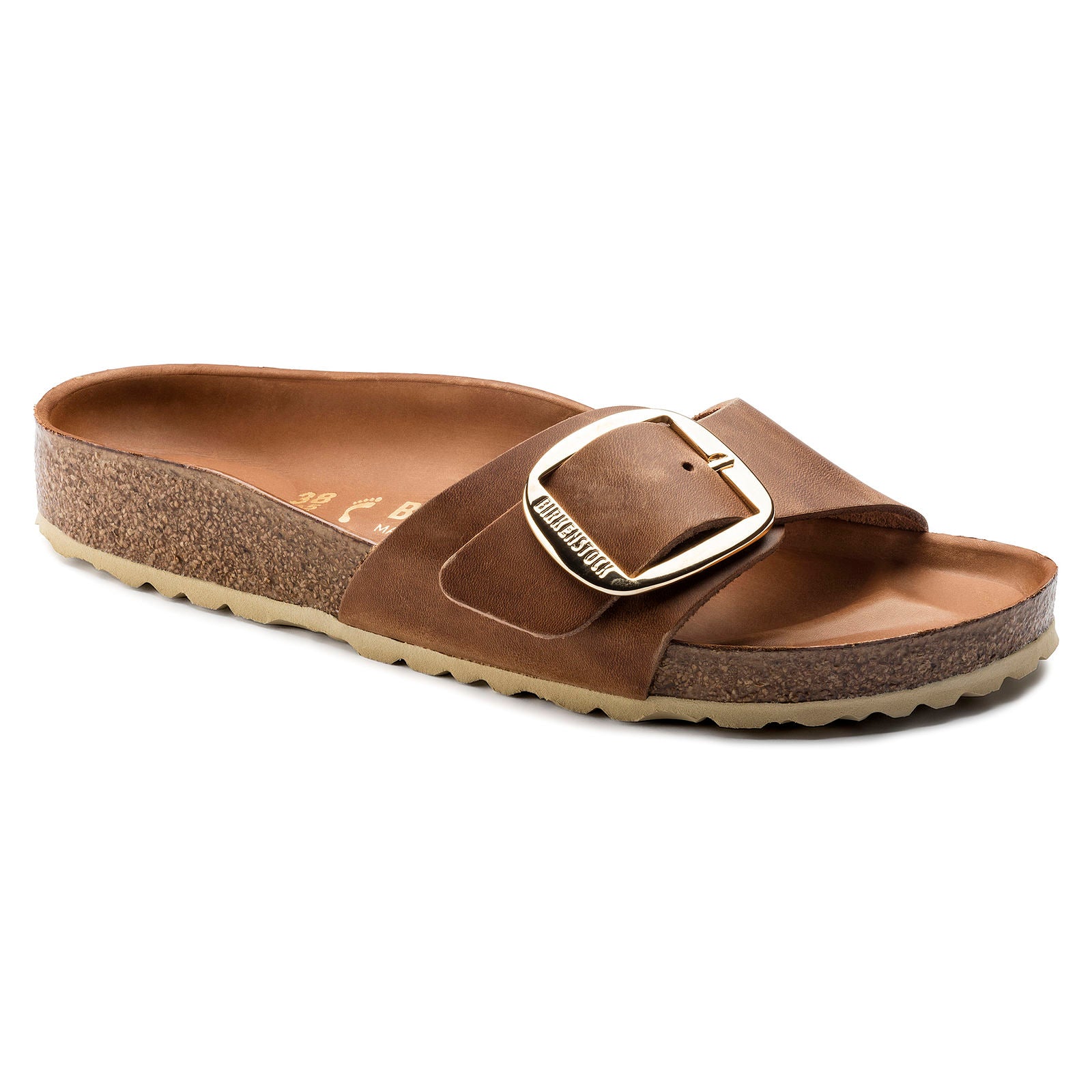 BIRKENSTOCK MADRID BIG BUCKLE | COGNAC