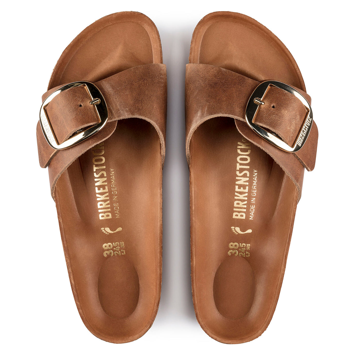 BIRKENSTOCK MADRID BIG BUCKLE | COGNAC