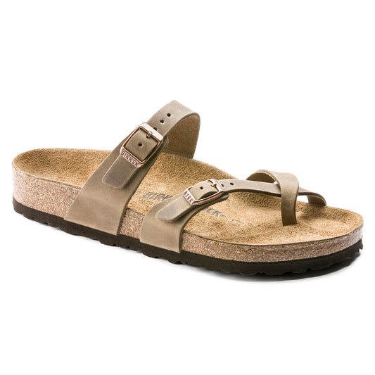 BIRKENSTOCK MAYARI LEATHER | TOBACCO