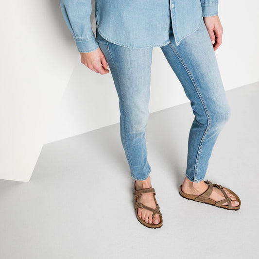 BIRKENSTOCK MAYARI LEATHER | TOBACCO