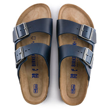BIRKENSTOCK ARIZONA SOFT FOOTBED LEATHER | BLUE