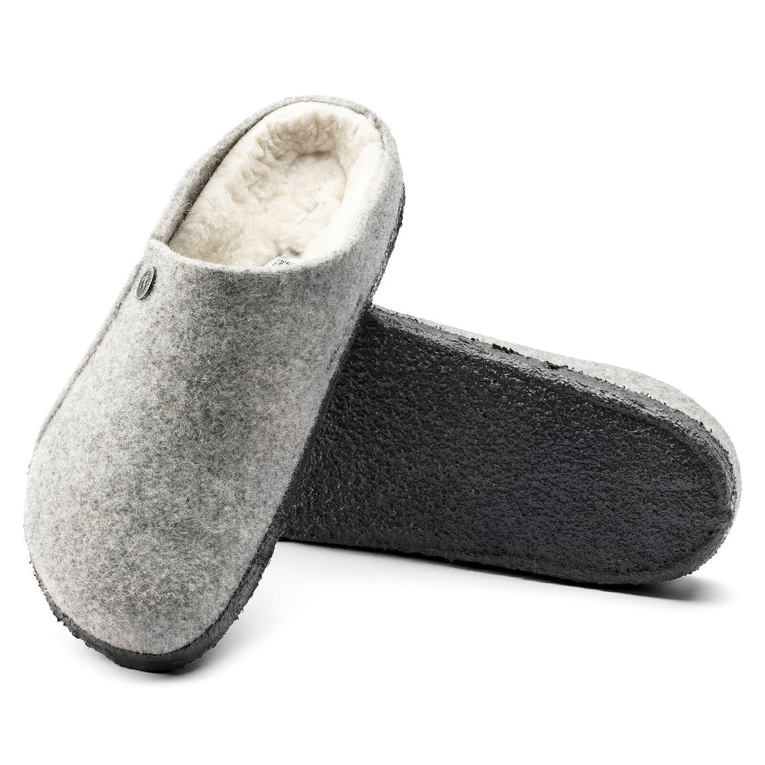 BIRKENSTOCK KIDS ZERMATT SHEARLING WOOL FELT | LIGHT GRAY