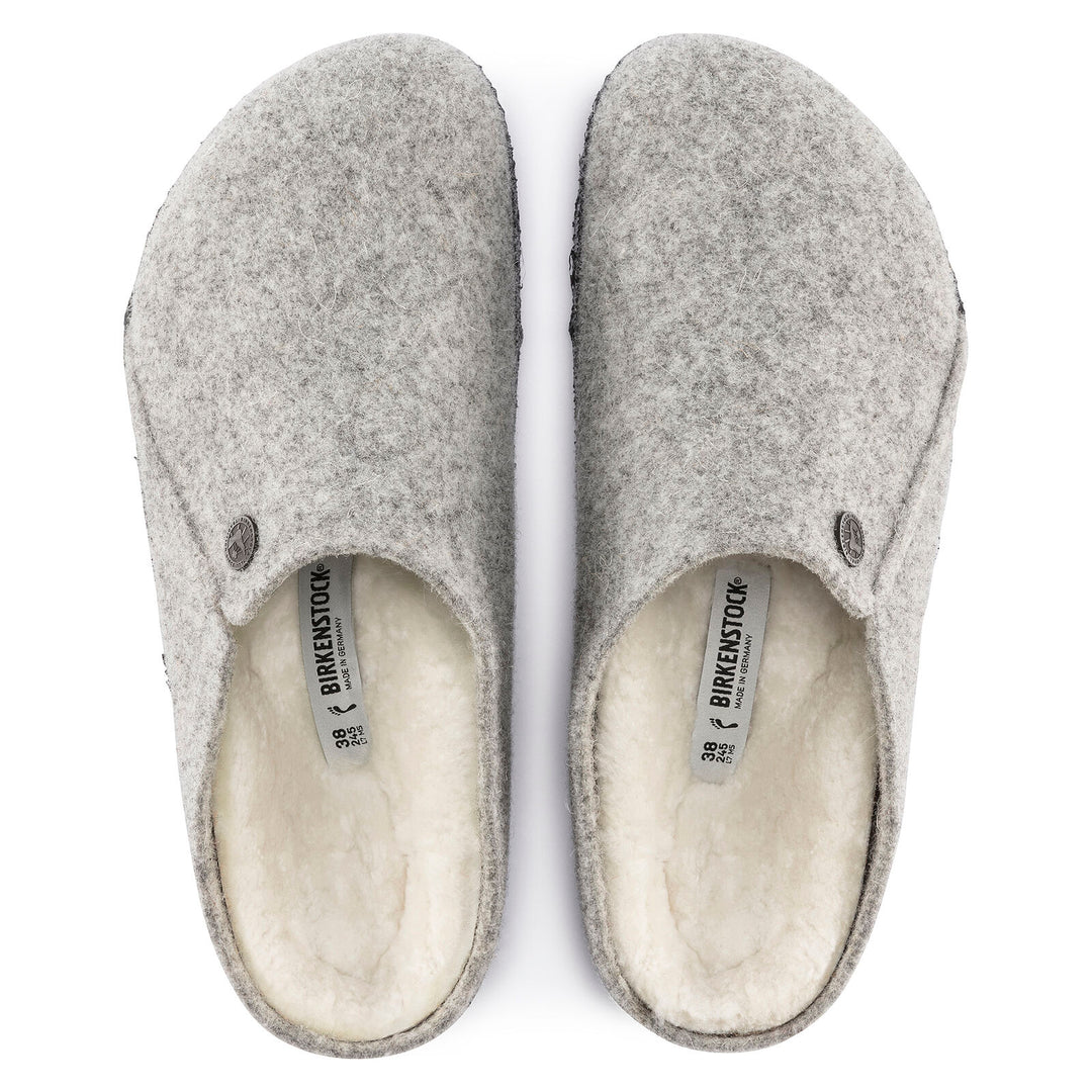 BIRKENSTOCK KIDS ZERMATT SHEARLING WOOL FELT | LIGHT GRAY