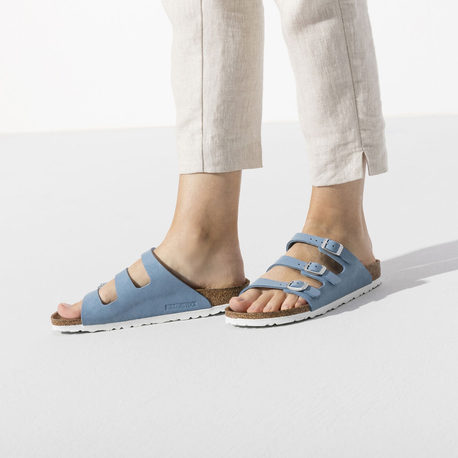 Florida hot sale birkenstock white