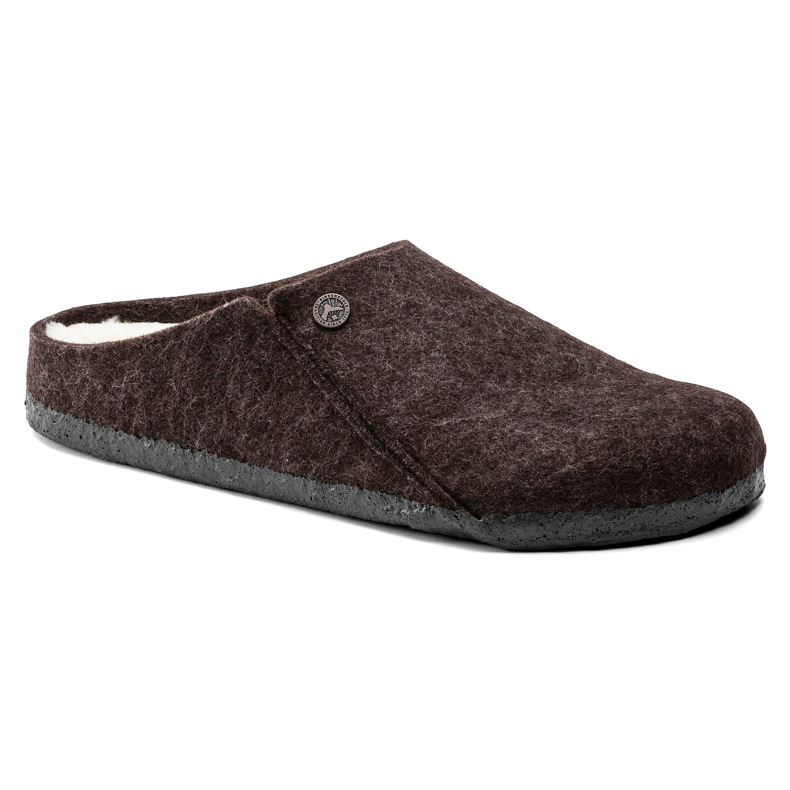 BIRKENSTOCK MENS ZERMATT SHEARLING WOOL FELT | MOCHA