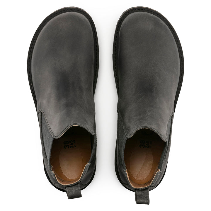 BIRKENSTOCK MENS STALON NUBUCK LEATHER  | GRAPHITE