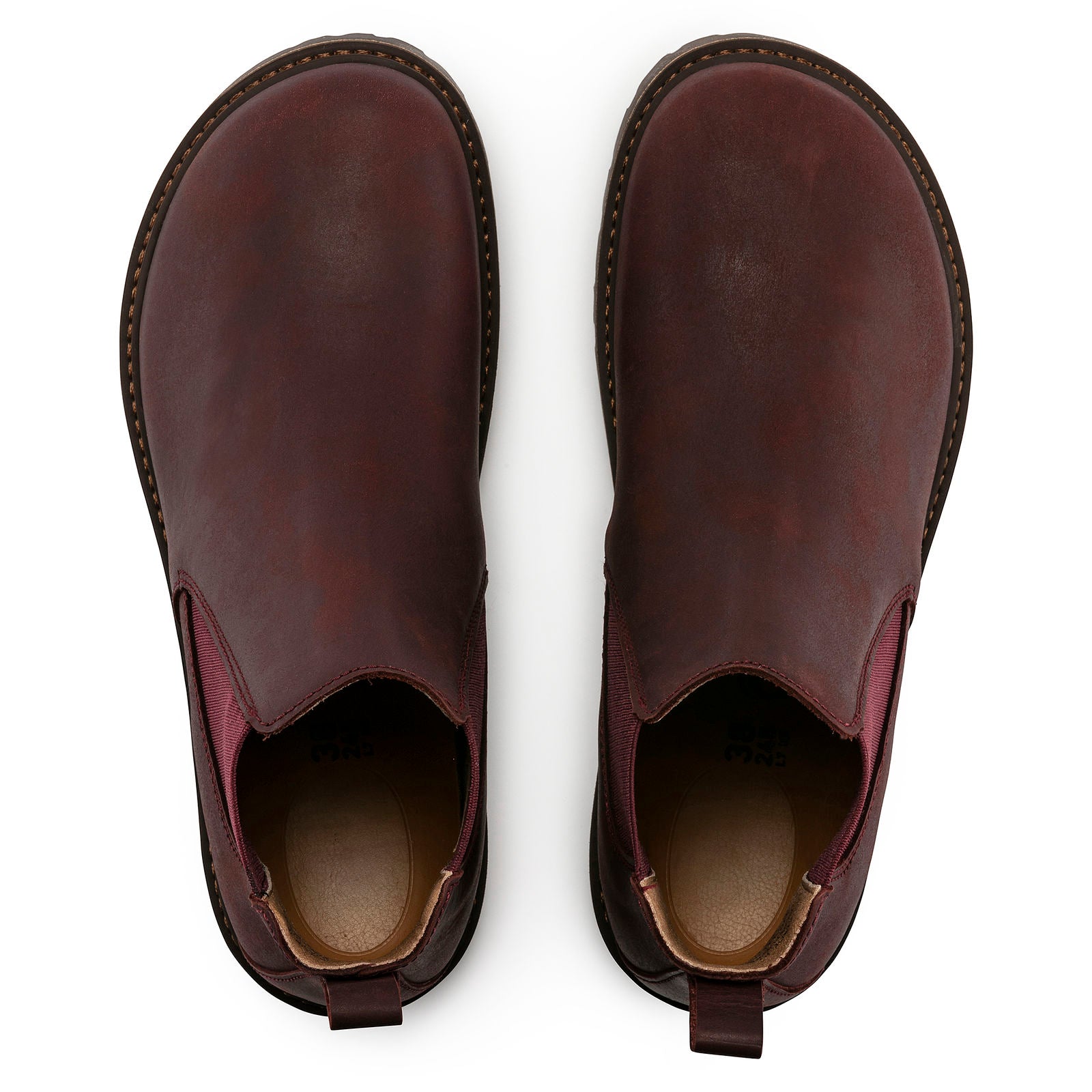 BIRKENSTOCK STALON NUBUCK LEATHER | BURGUNDY