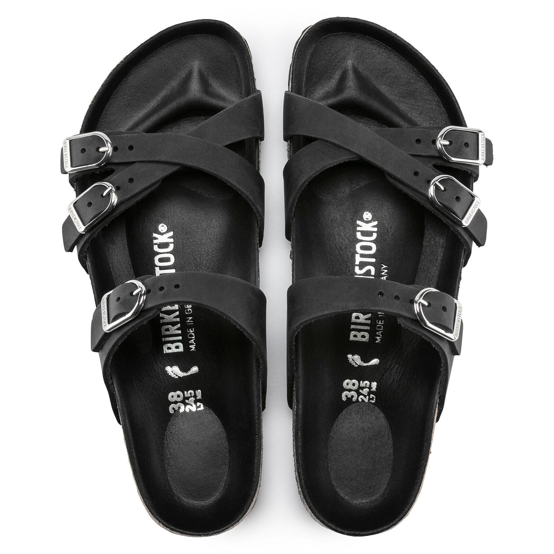 BIRKENSTOCK FRANCA LEATHER | BLACK