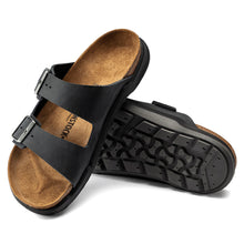 BIRKENSTOCK ARIZONA CROSSTOWN LEATHER | BLACK