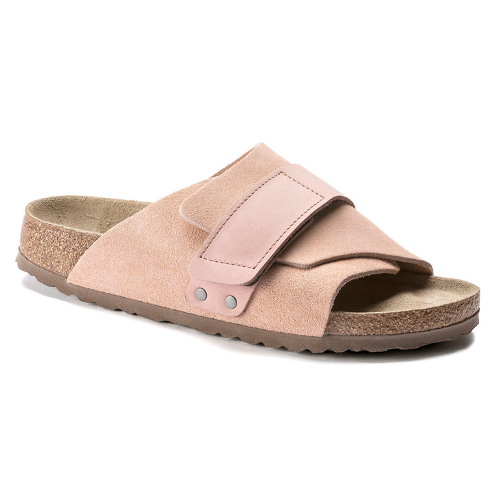BIRKENSTOCK KYOTO SOFT FOOTBED SUEDE | SOFT PINK