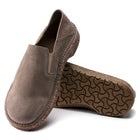 BIRKENSTOCK CALLAN SUEDE LEATHER | GRAY TAUPE