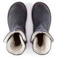 Load image into Gallery viewer, BIRKENSTOCK UPPSALA SHEARLING SUEDE LEATHER | GRAPHITE
