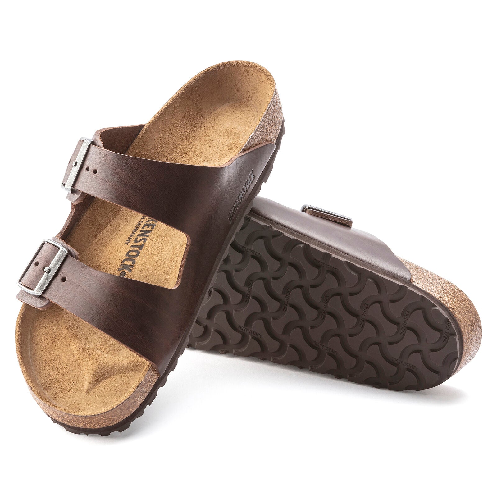 BIRKENSTOCK ARIZONA GRIP LEATHER | ROAST