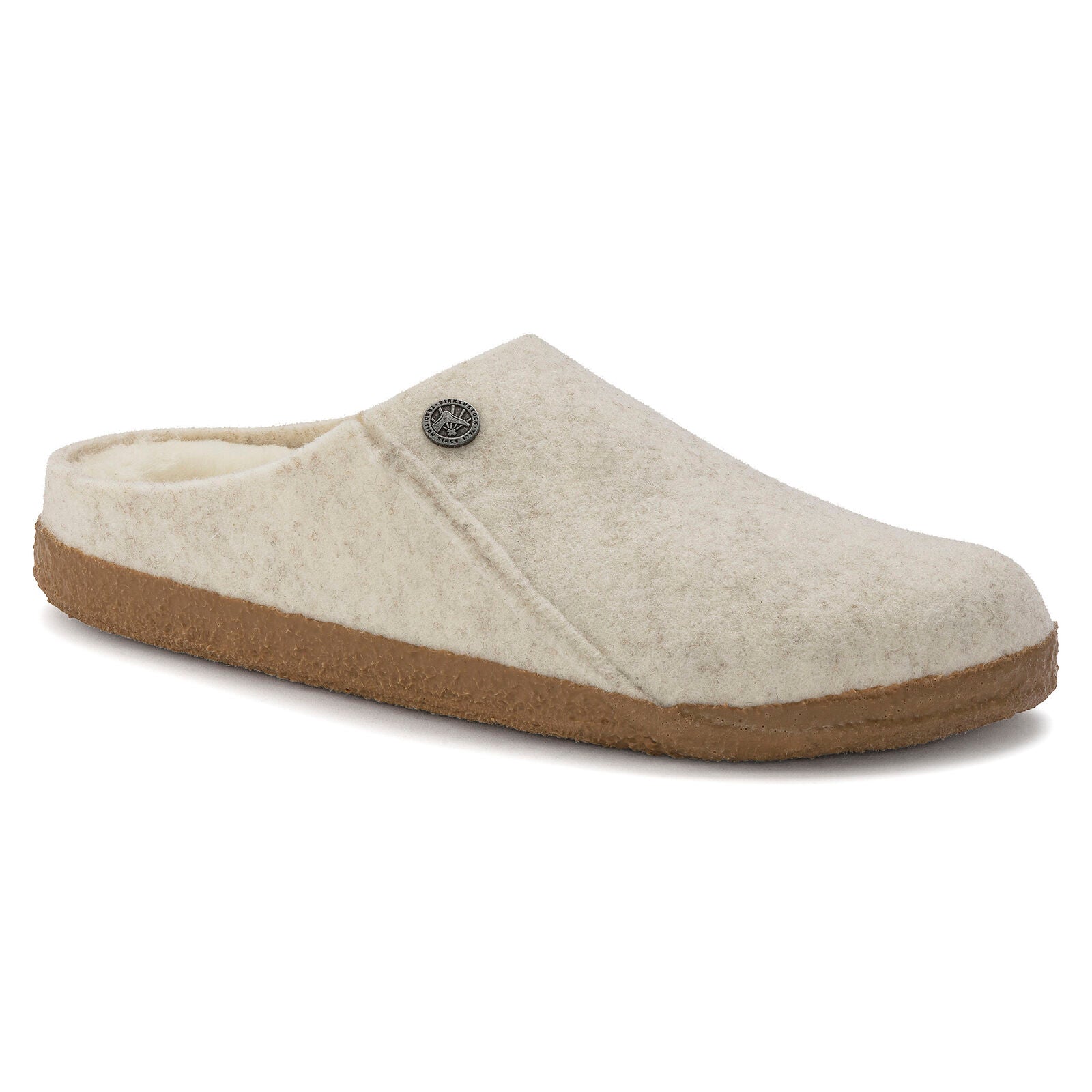 BIRKENSTOCK ZERMATT SHEARLING WOOL FELT | ECRU