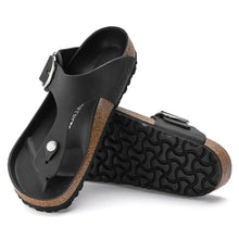 BIRKENSTOCK GIZEH BIG BUCKLE LEATHER | BLACK