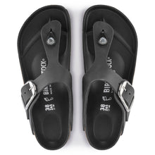 BIRKENSTOCK GIZEH BIG BUCKLE LEATHER | BLACK