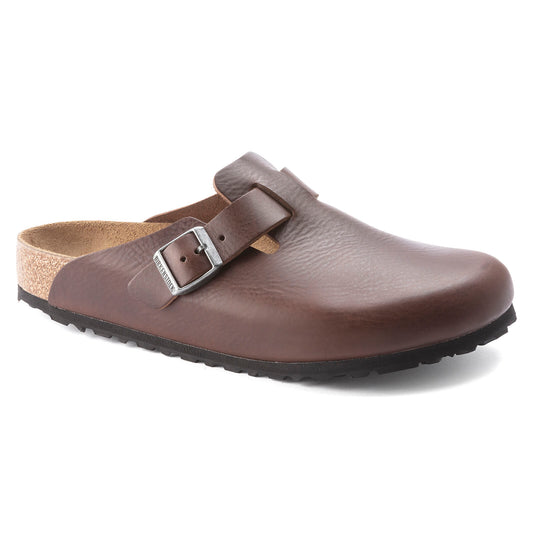 BIRKENSTOCK BOSTON GRIP LEATHER | ROAST