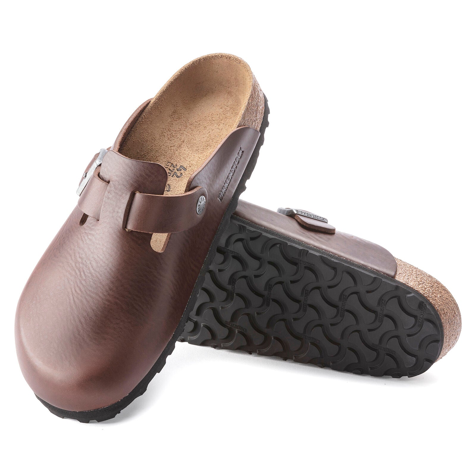 BIRKENSTOCK BOSTON GRIP LEATHER | ROAST