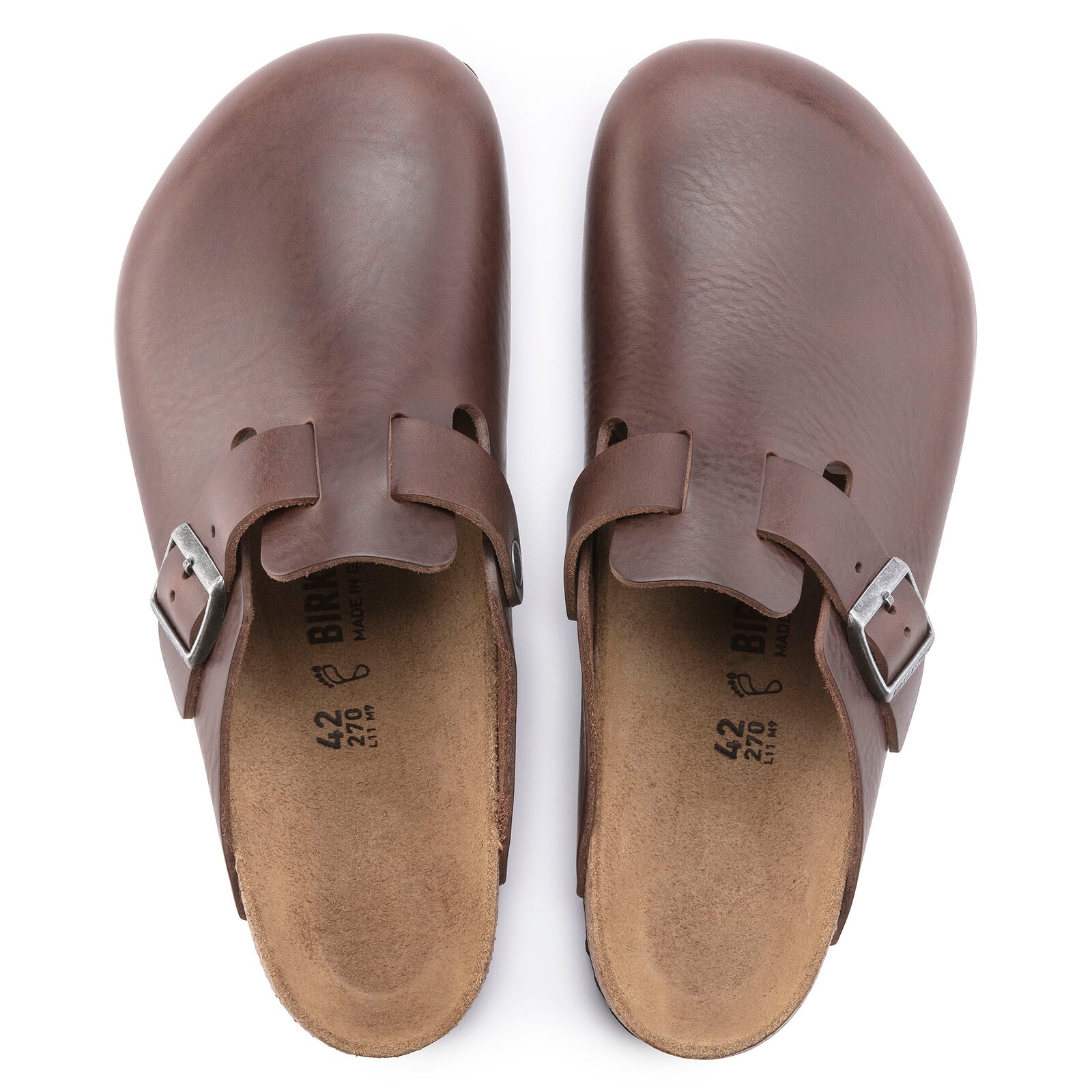 BIRKENSTOCK BOSTON GRIP LEATHER | ROAST