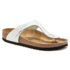 BIRKENSTOCK GIZEH PATENT LEATHER | WHITE