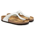 Load image into Gallery viewer, BIRKENSTOCK GIZEH PATENT LEATHER | WHITE
