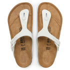 BIRKENSTOCK GIZEH PATENT LEATHER | WHITE