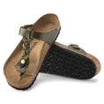 Load image into Gallery viewer, BIRKENSTOCK GIZEH BRAIDED LEATHER | OLIVE GREEN
