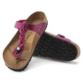 Load image into Gallery viewer, BIRKENSTOCK GIZEH BRAIDED LEATHER | FESTIVAL FUCHSIA

