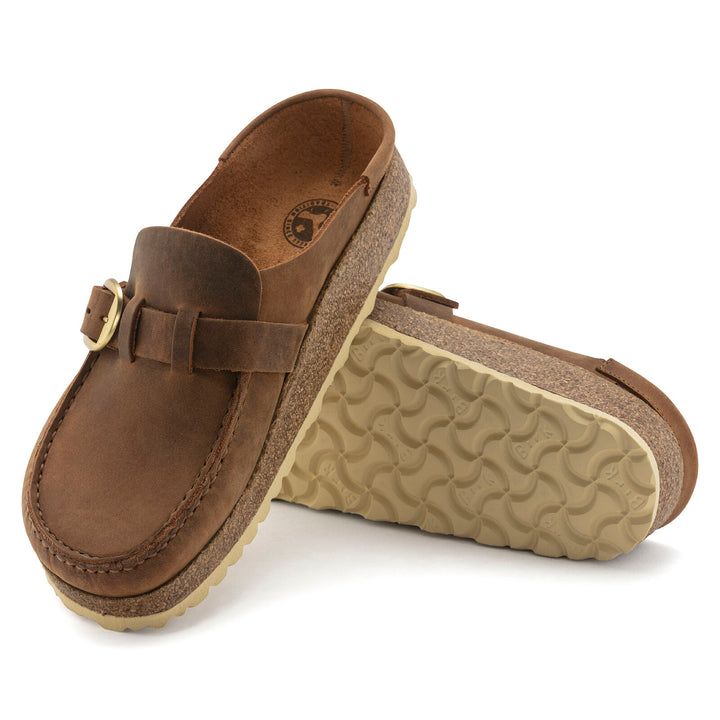 BIRKENSTOCK BUCKLEY LEATHER | COGNAC