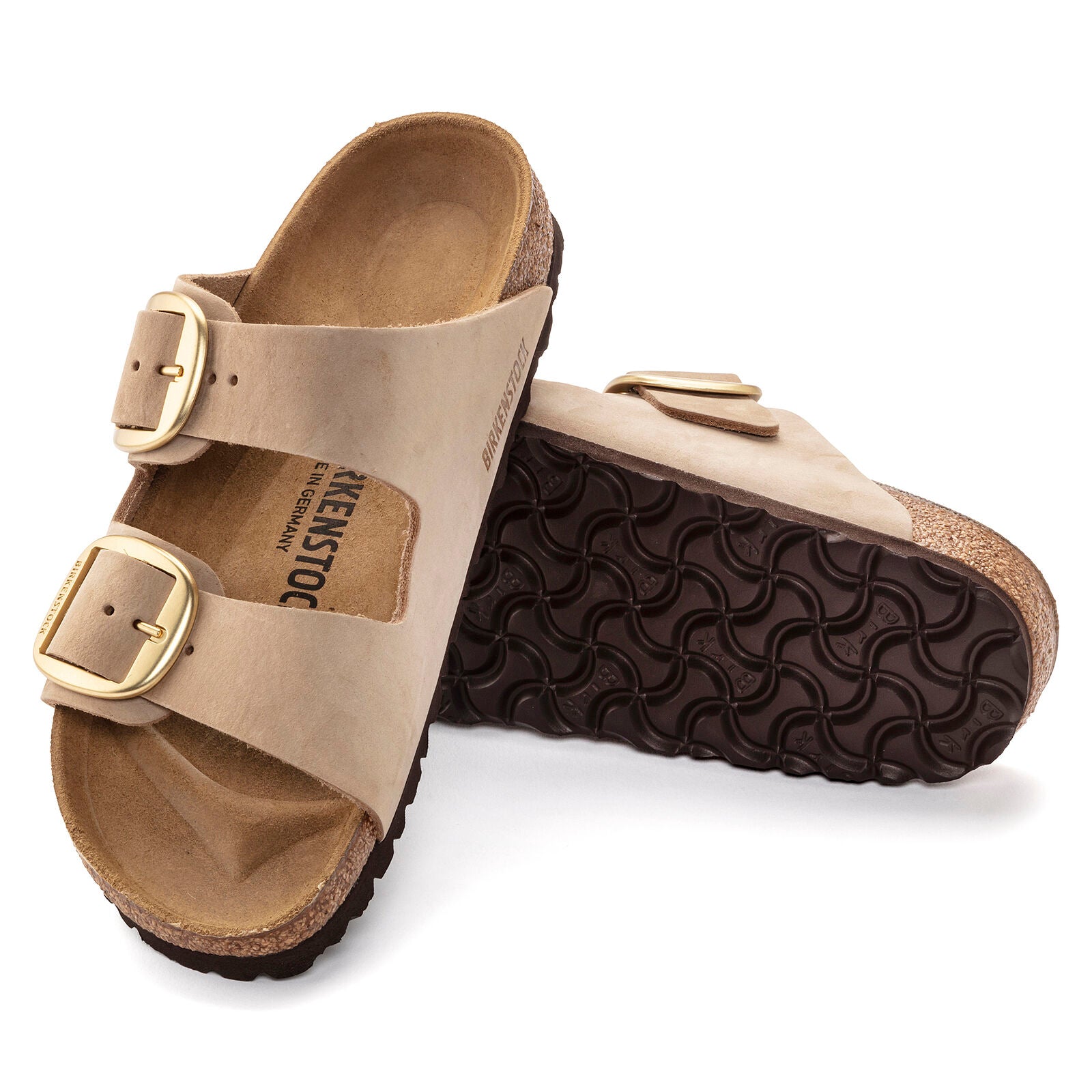 BIRKENSTOCK ARIZONA BIG BUCKLE NUBUCK | SANDCASTLE – THE HEN HOUSE 2