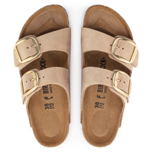 BIRKENSTOCK ARIZONA BIG BUCKLE NUBUCK | SANDCASTLE