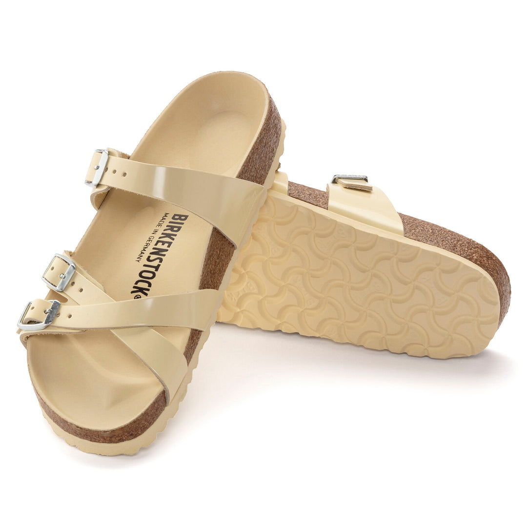 BIRKENSTOCK FRANCA HIGH SHINE | BUTTER