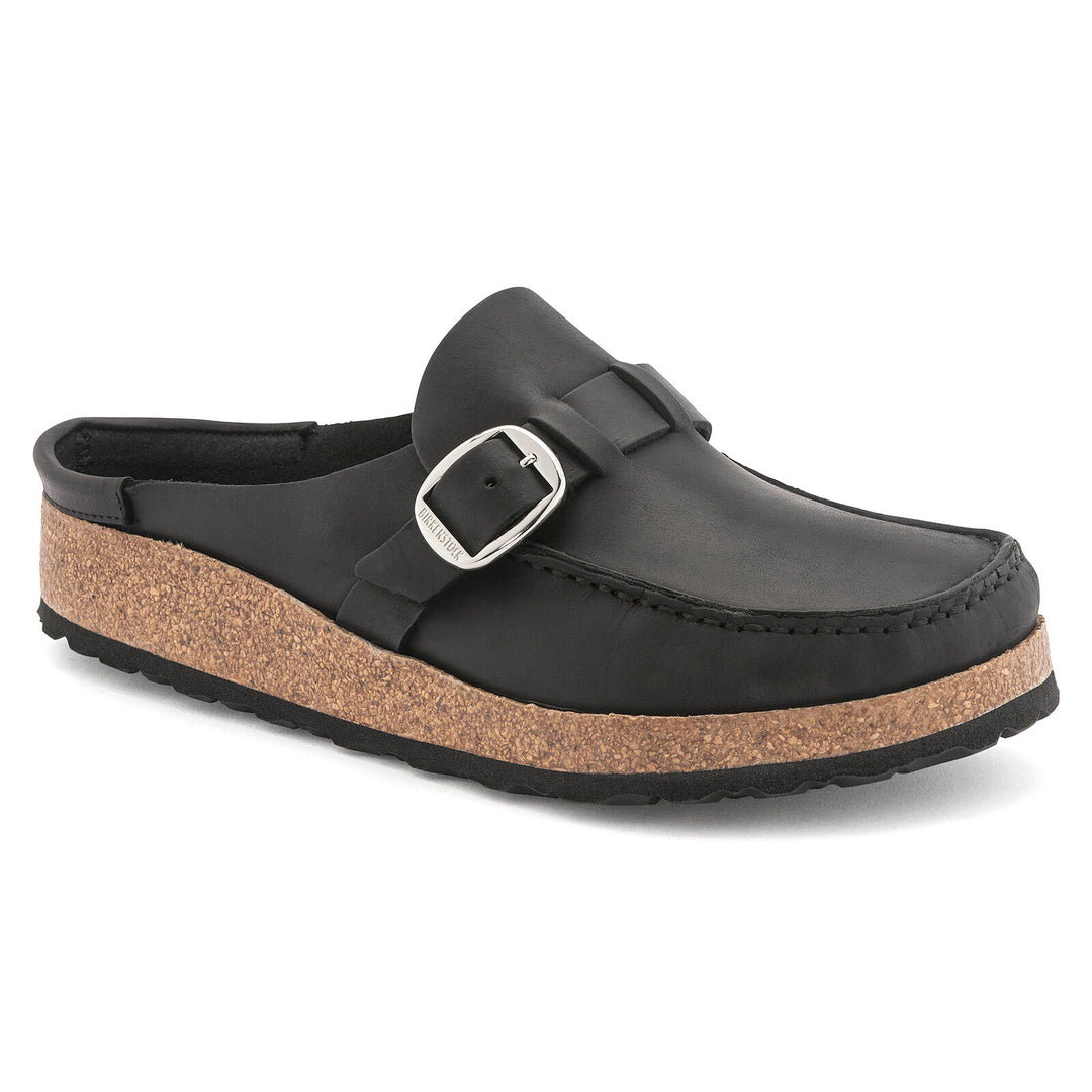 BIRKENSTOCK BUCKLEY LEATHER | BLACK