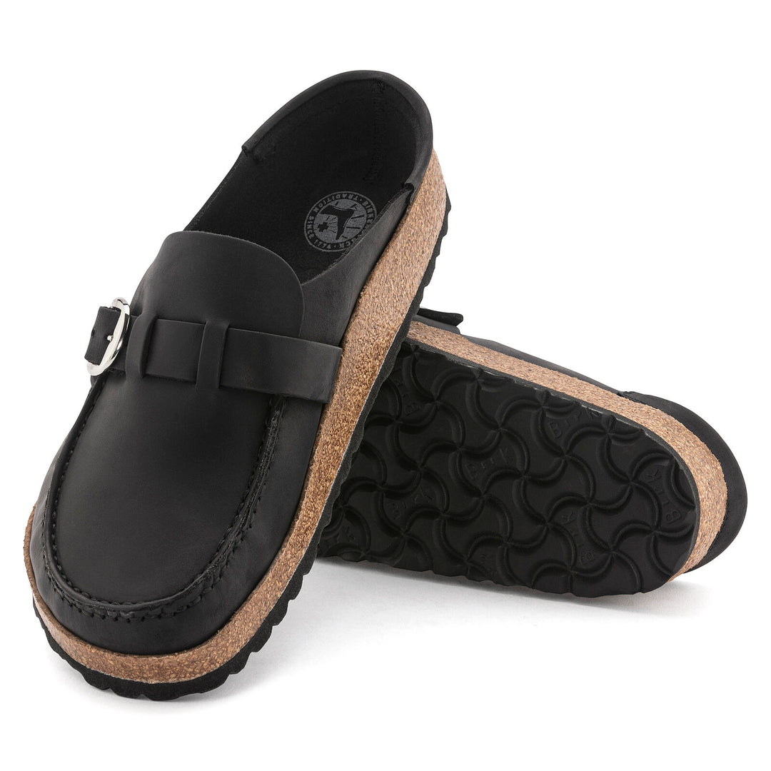 BIRKENSTOCK BUCKLEY LEATHER | BLACK