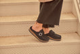 Load image into Gallery viewer, BIRKENSTOCK BUCKLEY SHEARLING SUEDE LEATHER | BLACK
