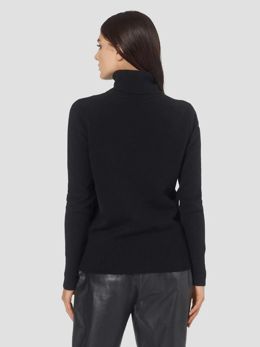 EQUIPMENT DELAFINE CASHMERE TURTLENECK | BLACK