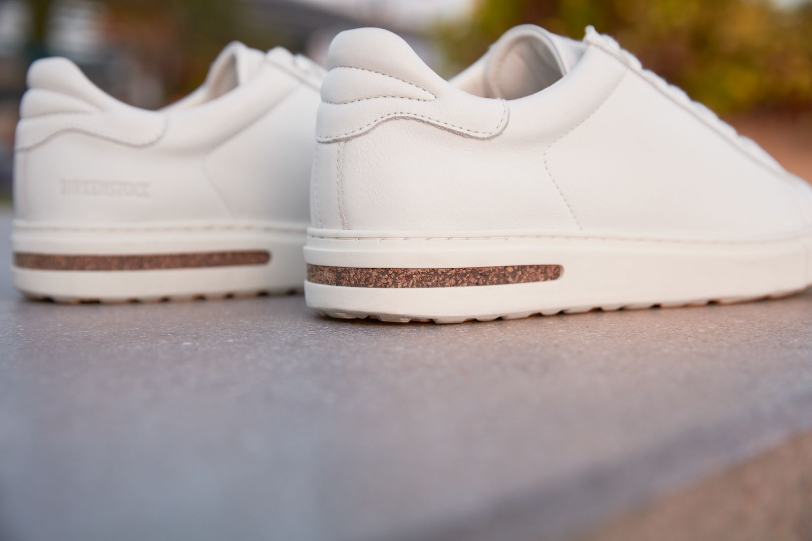 BIRKENSTOCK BEND LOW LEATHER NARROW | WHITE