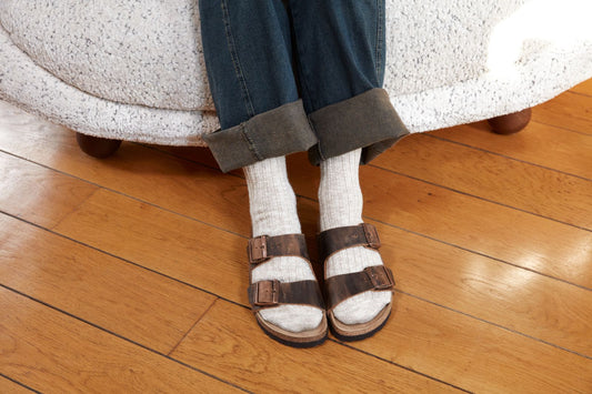 BIRKENSTOCK ARIZONA LEATHER NARROW | TOBACCO BROWN