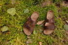 BIRKENSTOCK ARIZONA SOFT FOOTBED LEATHER NARROW  | HABANA