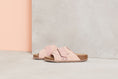 Load image into Gallery viewer, BIRKENSTOCK KYOTO SOFT FOOTBED SUEDE | SOFT PINK
