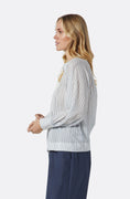 Load image into Gallery viewer, JOIE DRACHA LONG SLEEVE COTTON TOP ~ PORCELAIN CHAMBRAY
