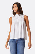 Load image into Gallery viewer, JOIE TAPIA SLEEVELESS TOP | WHITE
