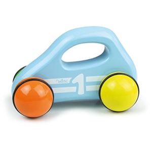 VILAC BABY CAR WITH HANDLE - BLUE