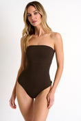 Load image into Gallery viewer, 42390-08-770 - Bandeau One-Piece 04 / 770 Chocolate
