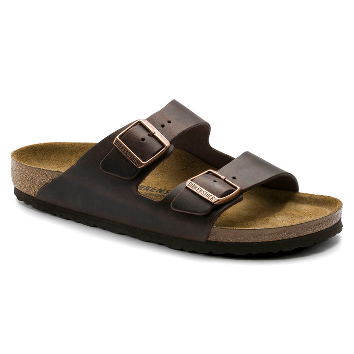 BIRKENSTOCK ARIZONA LEATHER NARROW | HABANA